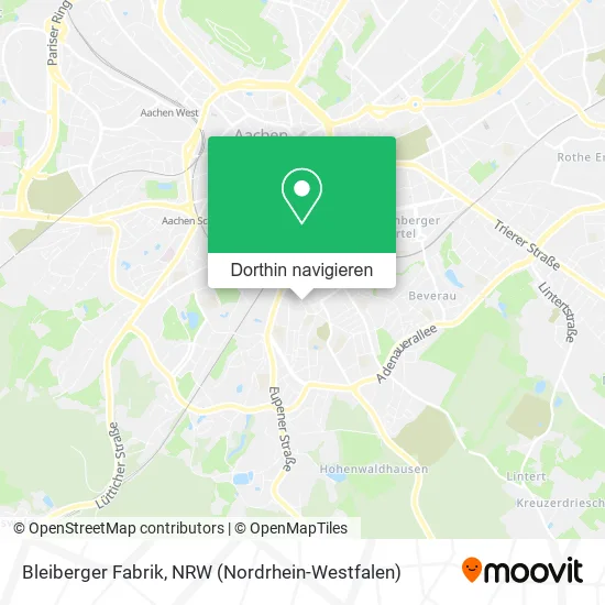 Bleiberger Fabrik Karte