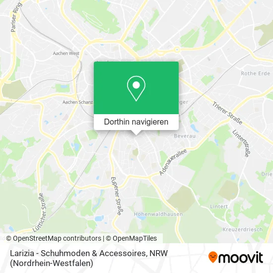 Larizia - Schuhmoden & Accessoires Karte