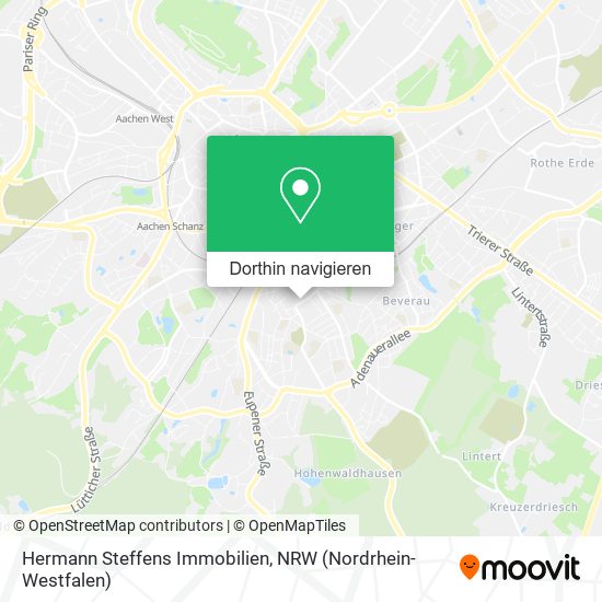 Hermann Steffens Immobilien Karte
