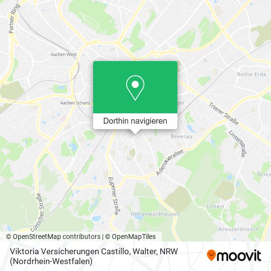 Viktoria Versicherungen Castillo, Walter Karte