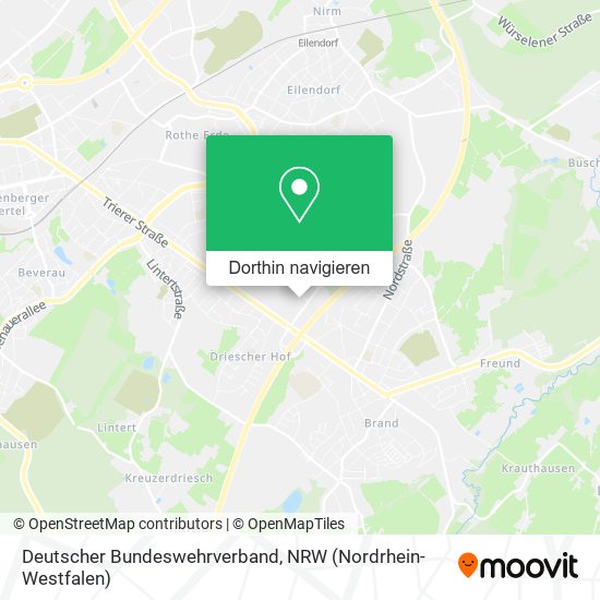 Deutscher Bundeswehrverband Karte