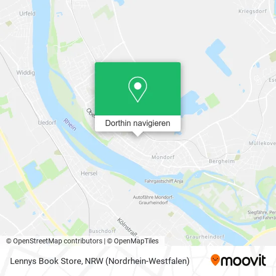 Lennys Book Store Karte