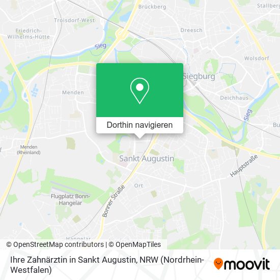 Ihre Zahnärztin in Sankt Augustin Karte