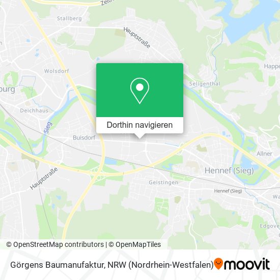Görgens Baumanufaktur Karte