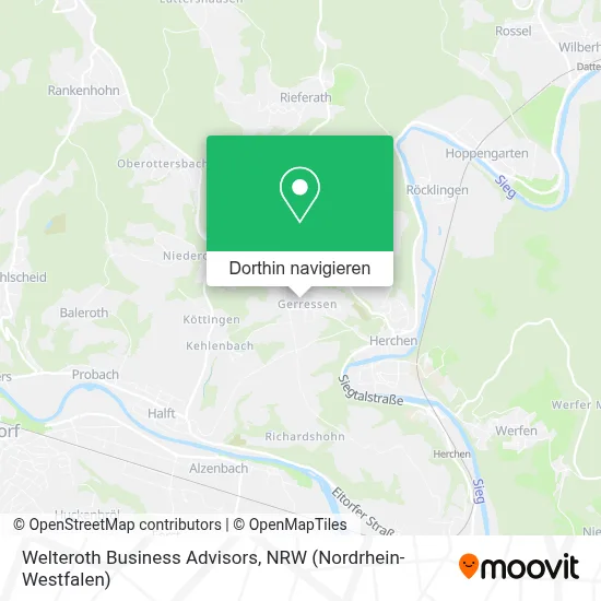 Welteroth Business Advisors Karte