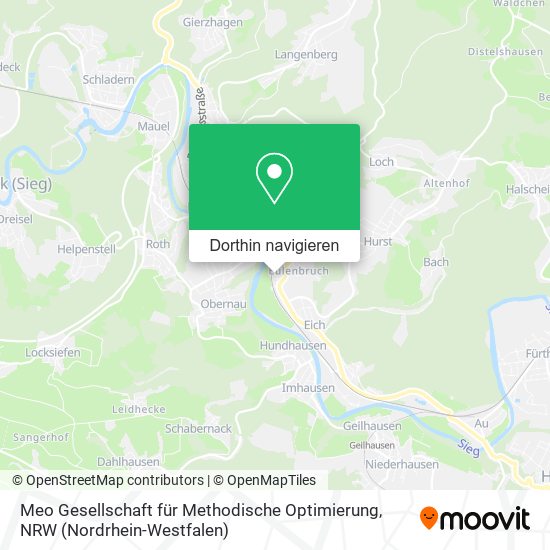 Meo Gesellschaft für Methodische Optimierung Karte
