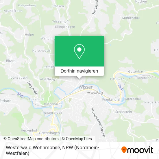 Westerwald Wohnmobile Karte
