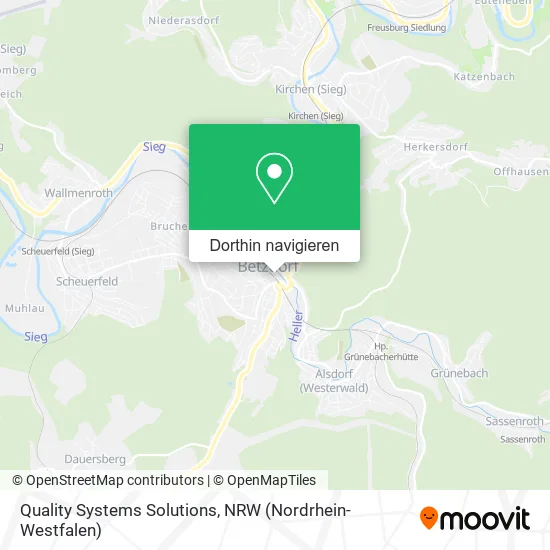 Quality Systems Solutions Karte