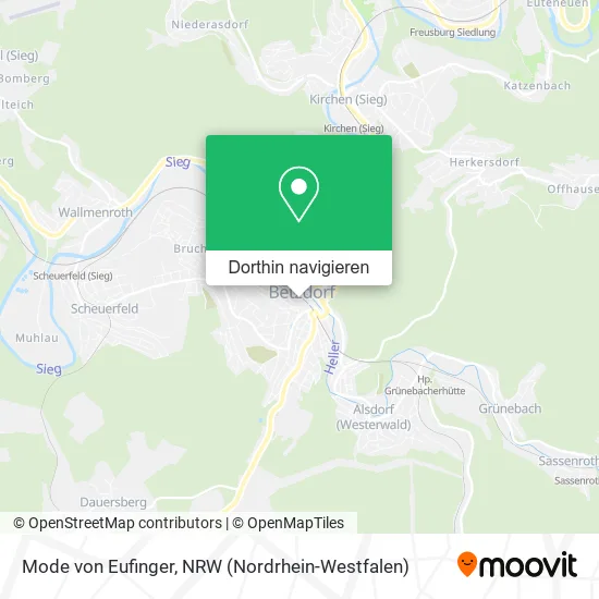 Mode von Eufinger Karte