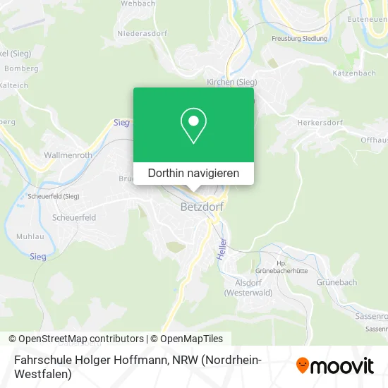 Fahrschule Holger Hoffmann Karte