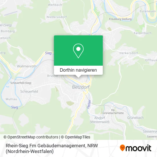 Rhein-Sieg Fm Gebäudemanagement Karte