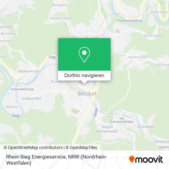 Rhein-Sieg Energieservice Karte