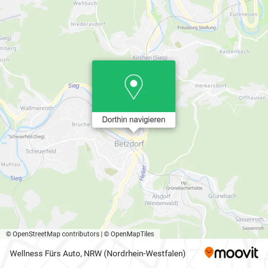 Wellness Fürs Auto Karte