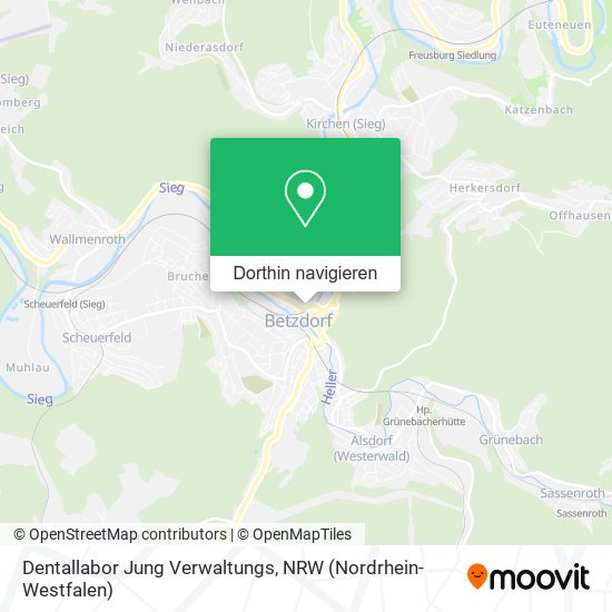 Dentallabor Jung Verwaltungs Karte