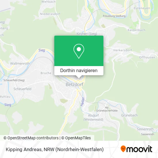 Kipping Andreas Karte