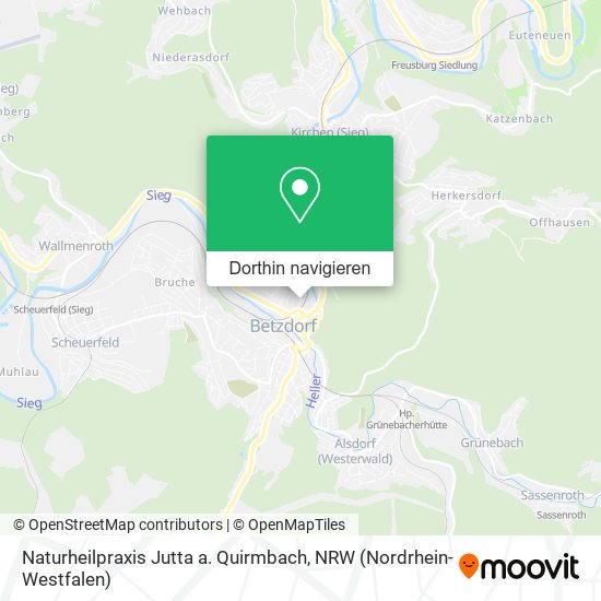 Naturheilpraxis Jutta a. Quirmbach Karte
