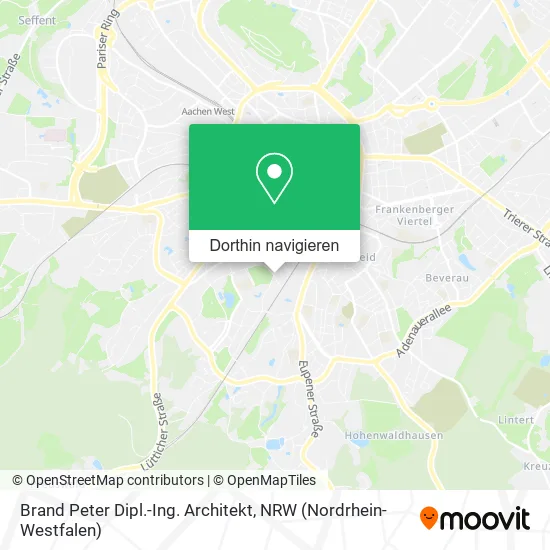 Brand Peter Dipl.-Ing. Architekt Karte