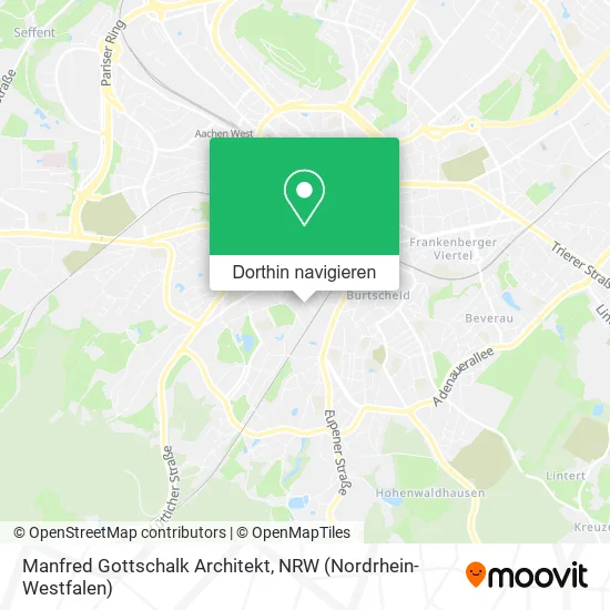 Manfred Gottschalk Architekt Karte