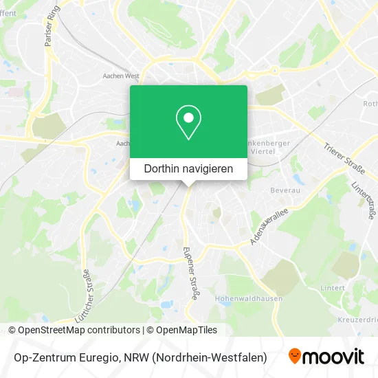 Op-Zentrum Euregio Karte