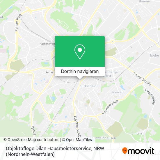 Objektpflege Dilan Hausmeisterservice Karte