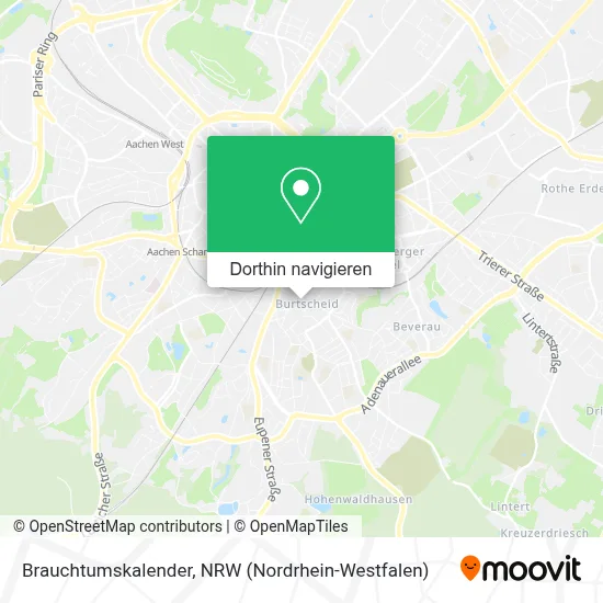 Brauchtumskalender Karte