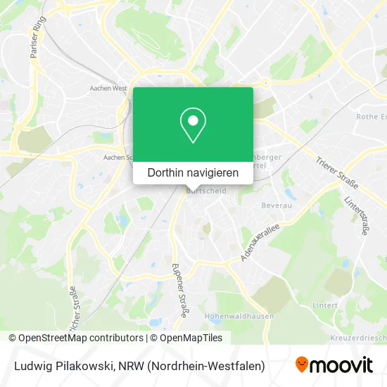 Ludwig Pilakowski Karte