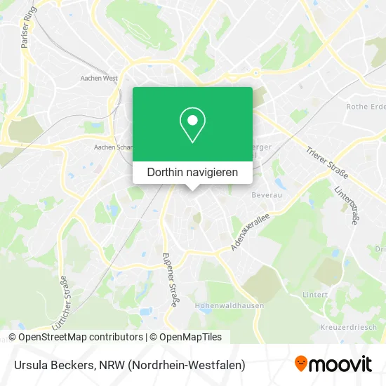 Ursula Beckers Karte