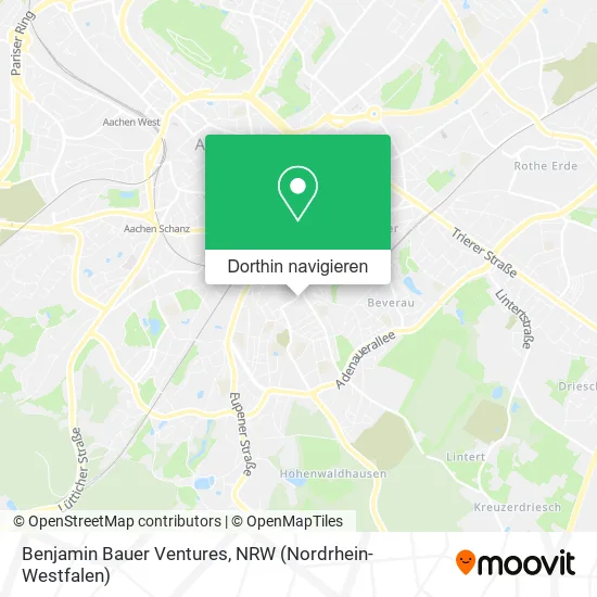 Benjamin Bauer Ventures Karte