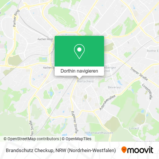 Brandschutz Checkup Karte