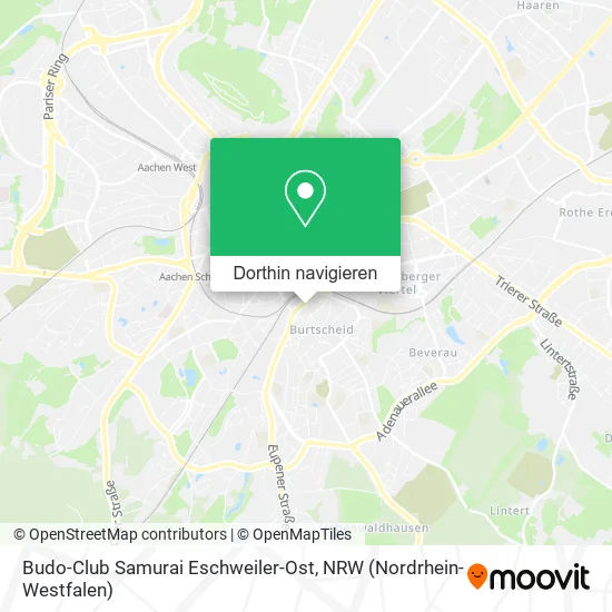 Budo-Club Samurai Eschweiler-Ost Karte