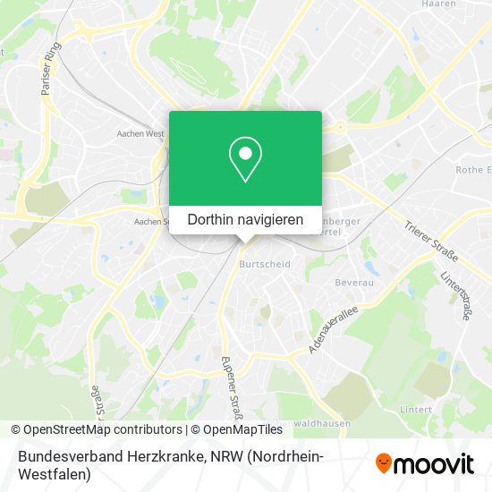 Bundesverband Herzkranke Karte