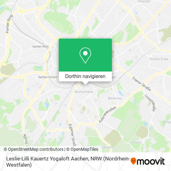 Leslie-Lilli Kauertz Yogaloft Aachen Karte
