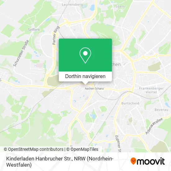 Kinderladen Hanbrucher Str. Karte