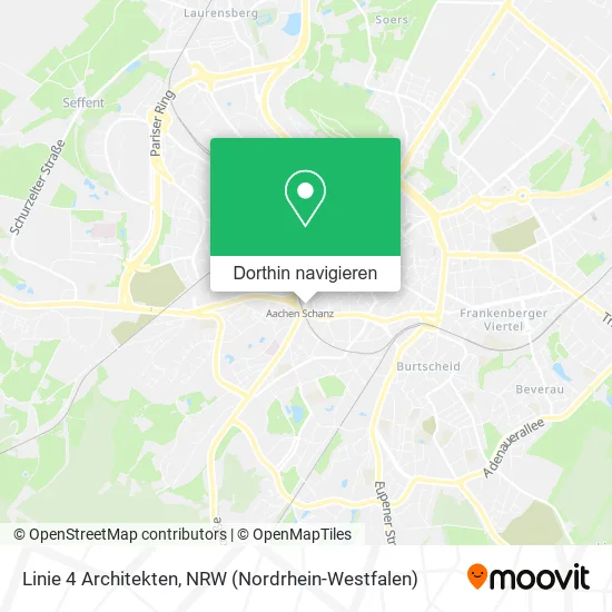 Linie 4 Architekten Karte