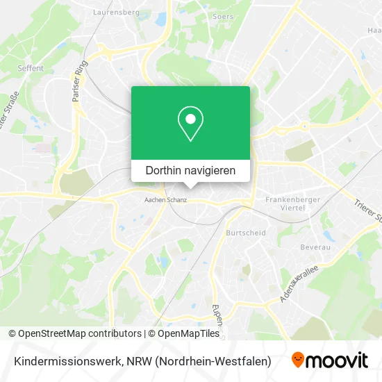 Kindermissionswerk Karte