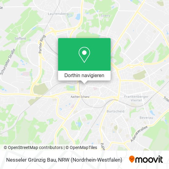 Nesseler Grünzig Bau Karte