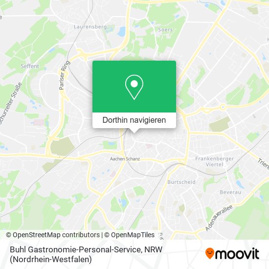 Buhl Gastronomie-Personal-Service Karte