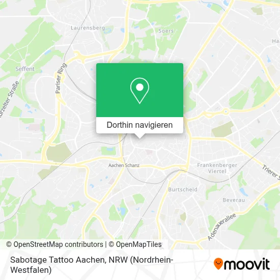 Sabotage Tattoo Aachen Karte