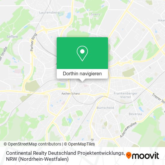 Continental Realty Deutschland Projektentwicklungs Karte