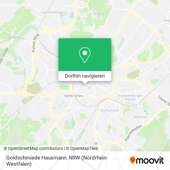 Goldschmiede Hausmann Karte