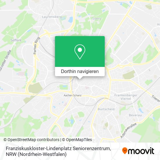 Franziskuskloster-Lindenplatz Seniorenzentrum Karte