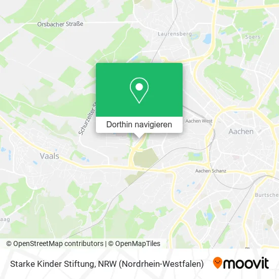 Starke Kinder Stiftung Karte