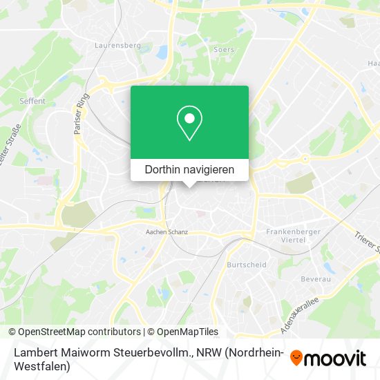 Lambert Maiworm Steuerbevollm. Karte