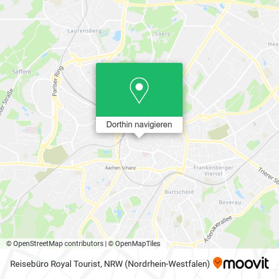 Reisebüro Royal Tourist Karte