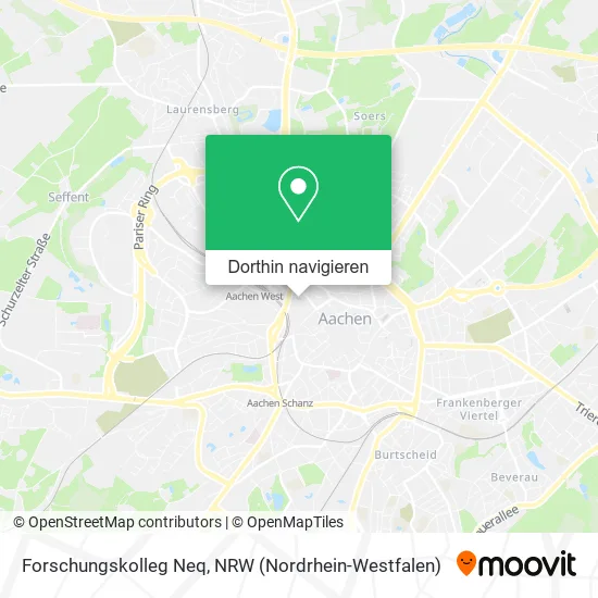 Forschungskolleg Neq Karte