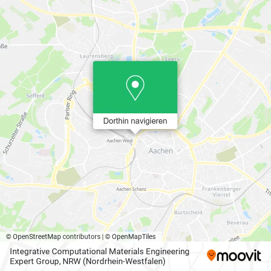 Integrative Computational Materials Engineering Expert Group Karte