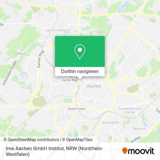 Ime Aachen GmbH Institut Karte