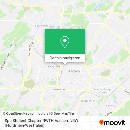Spe Student Chapter RWTH Aachen Karte