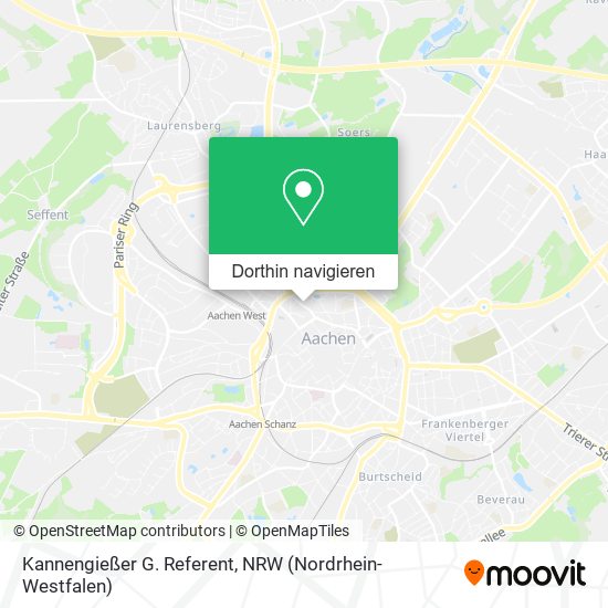 Kannengießer G. Referent Karte