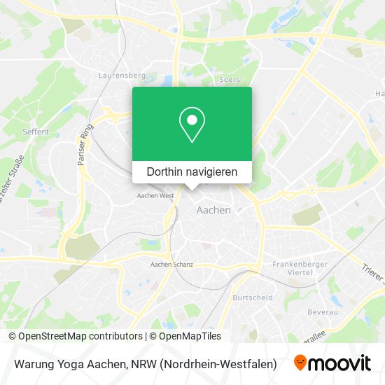 Warung Yoga Aachen Karte